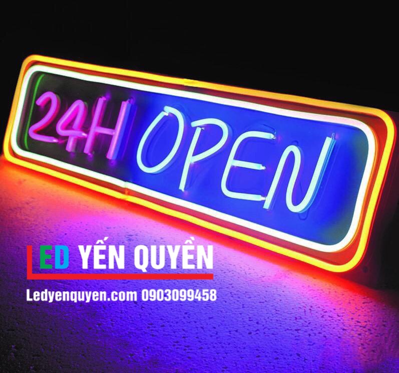 LED Neon Sign Uốn Chữ 12v màu xanh lá 50m