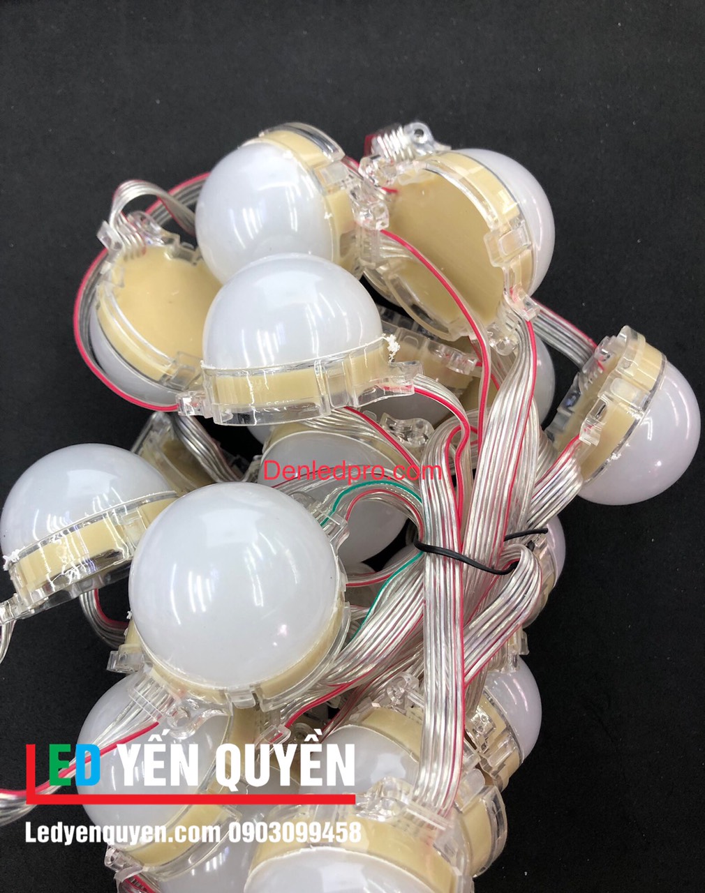 LED Bát Full Color 24v Vá» Äục (50mm) LED Bát Full Color 24v Vá» Äục (50mm)