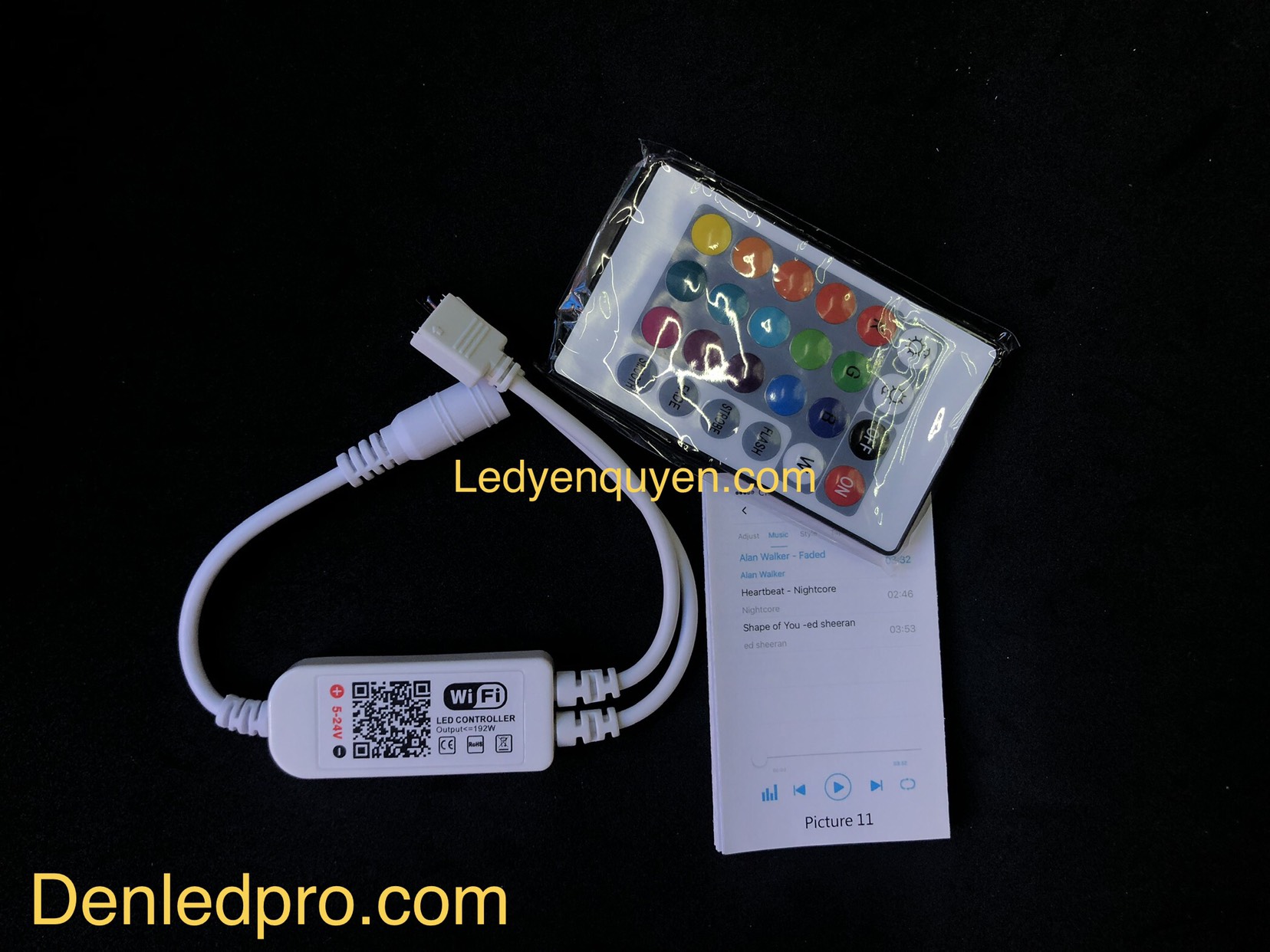 Bo Äiá»u Khiển RGB WiFi 5V - 24V DC Bo Äiá»u Khiển RGB WiFi 5V - 24V DC