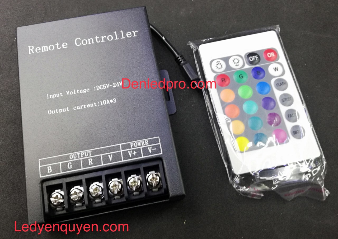 Bo Äiá»u Khiển LED RGB 12V Bo Äiá»u Khiển LED RGB 12V