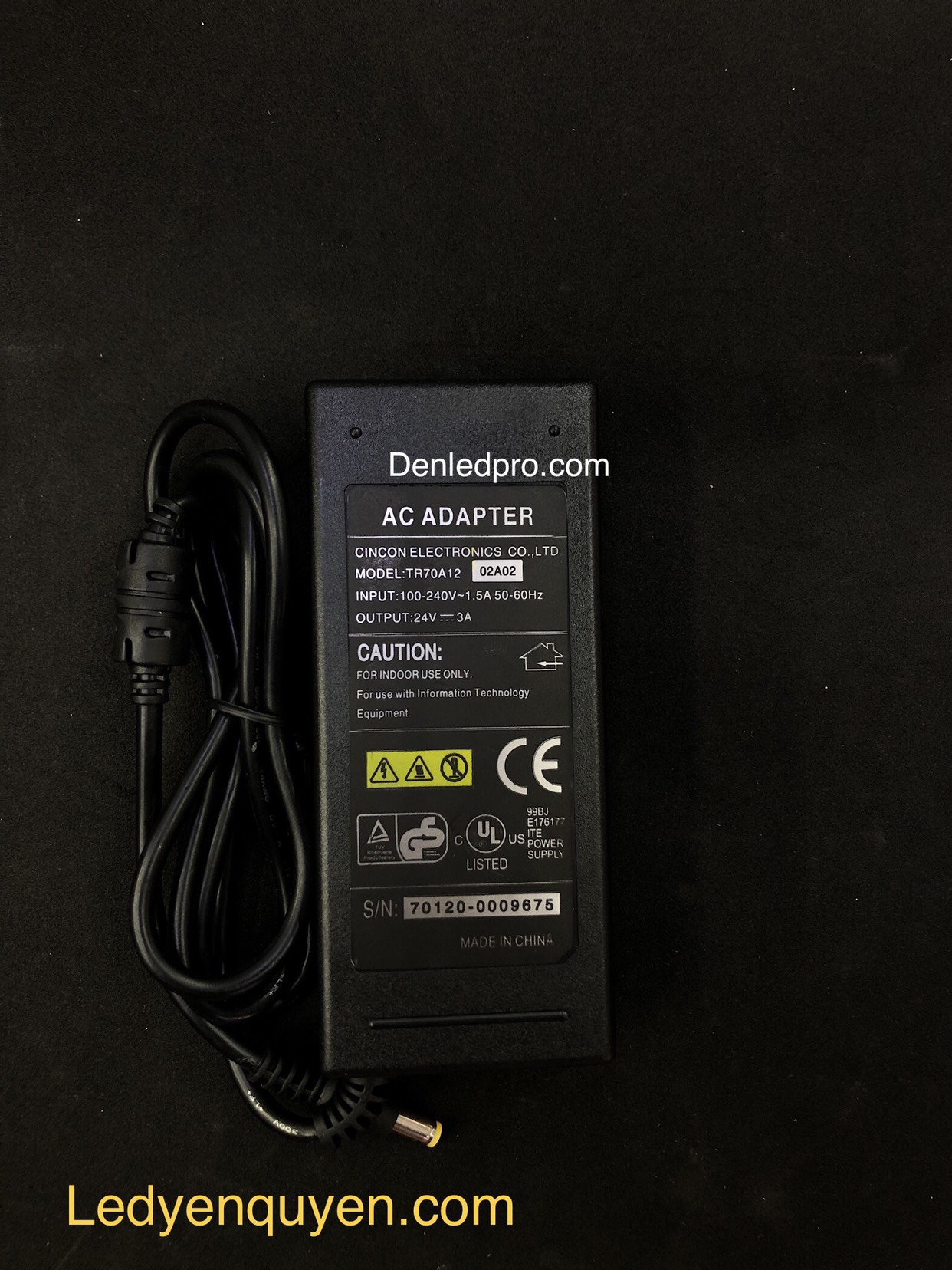 Nguồn CINCON 24v / 3a Nguồn CINCON 24v / 3a