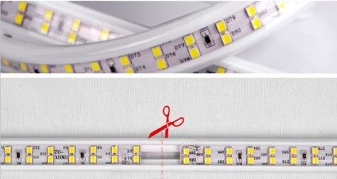 LED Dây 220v SMD 2835 2 Hàng LED 100 mét LED Dây 220v SMD 2835 2 Hàng LED 100 mét