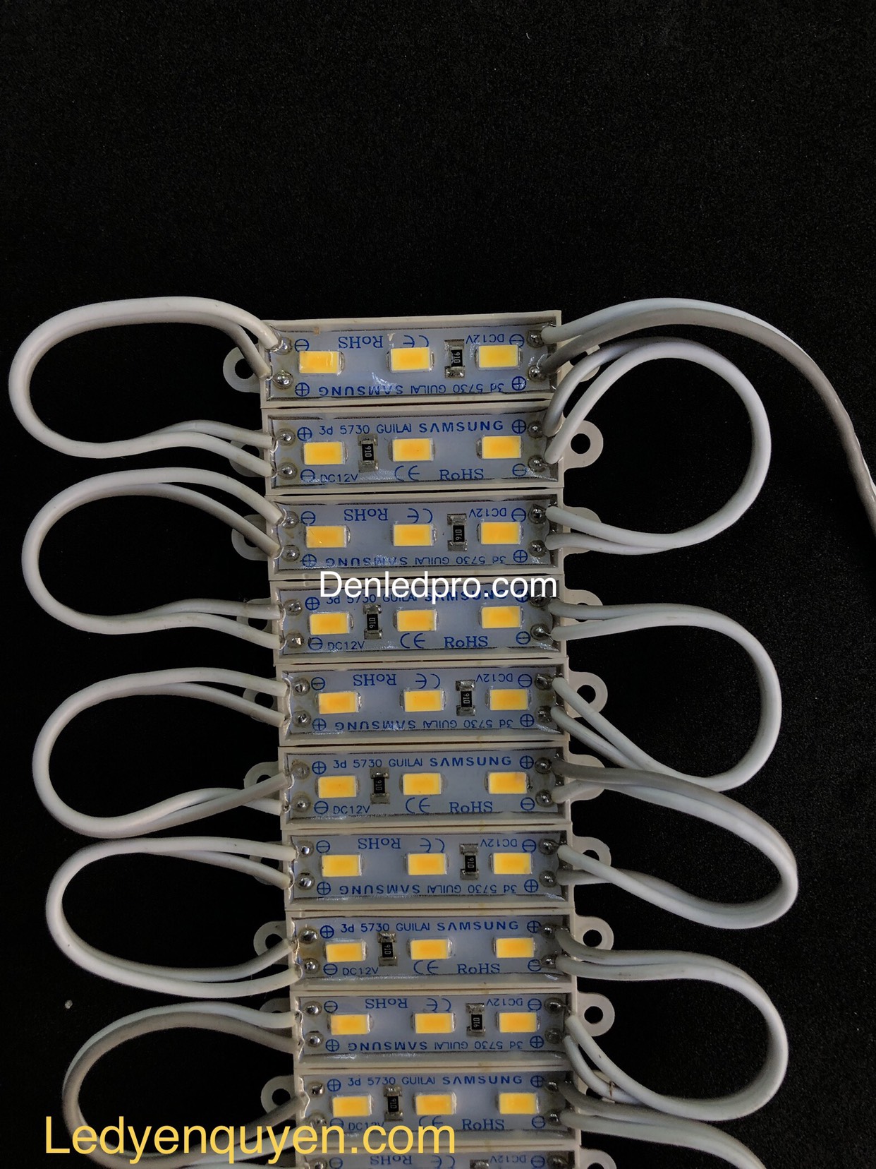 LED MODULE 3 Bóng 5730 Ngắn LED MODULE 3 Bóng 5730 Ngắn